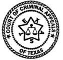 Texas Court of Criminal Appeals seal