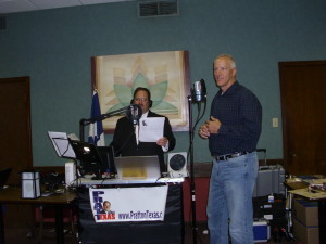 State Rep. James Frank (HD69) of Wichita Falls being interviews on Pratt on Texas. I should have played the Long, Tall Texan song from Lyle Lovett when he came on!