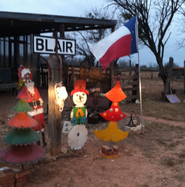 image: Christmas in Blair, Texas